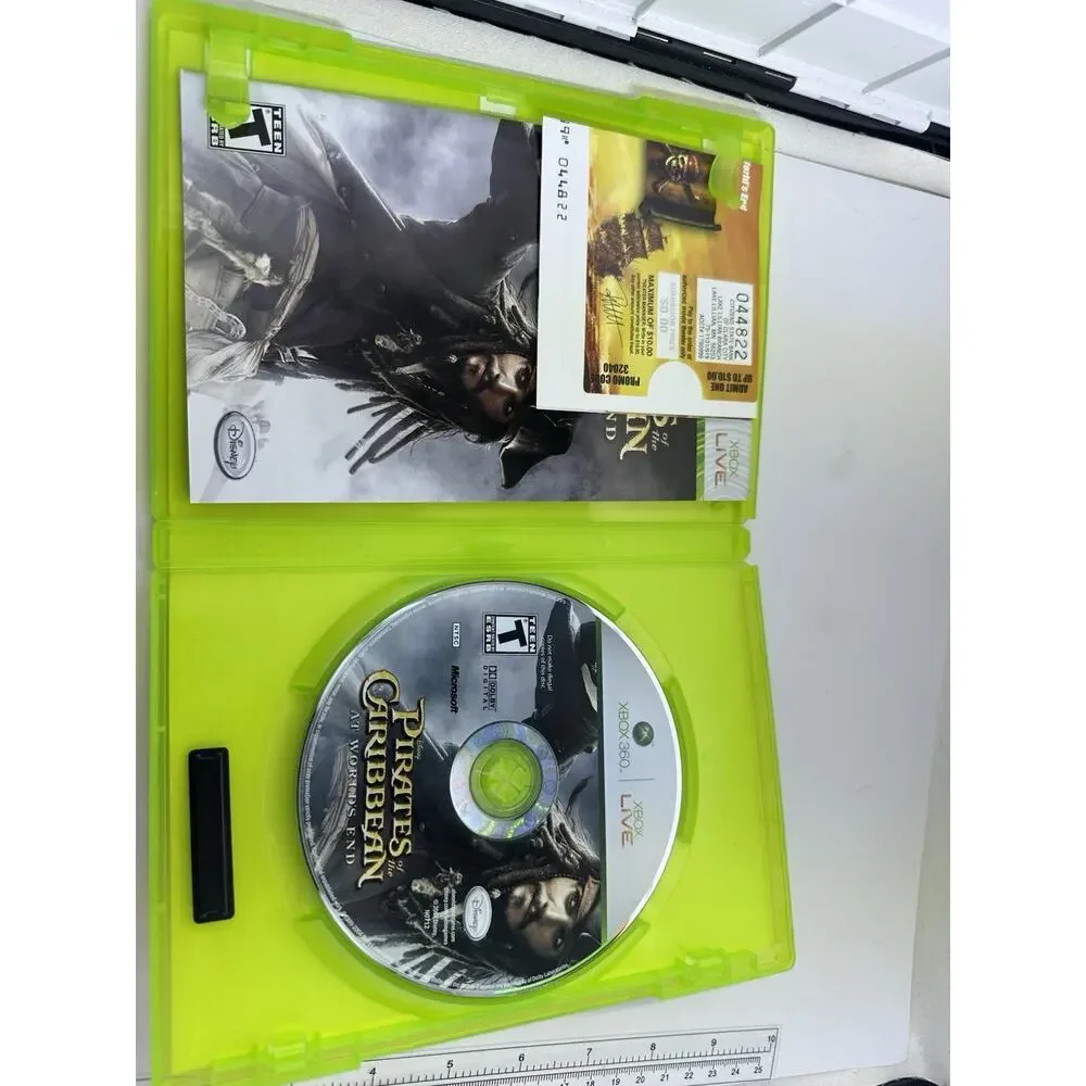 Pirates of the Caribbean: At Worlds End Microsoft Xbox 360 Complete VGC Vintage